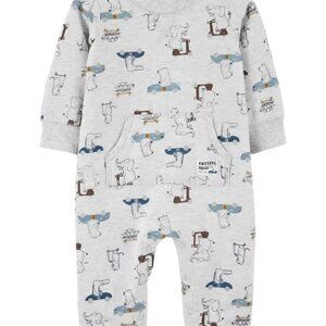 Carter's Animal Print Jumpsuit
